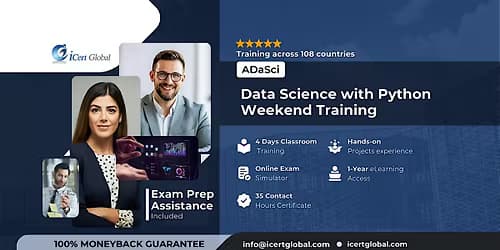 Become a Data Science Pro: 4-Day Python Weekend Bootcamp in Bothell, CA